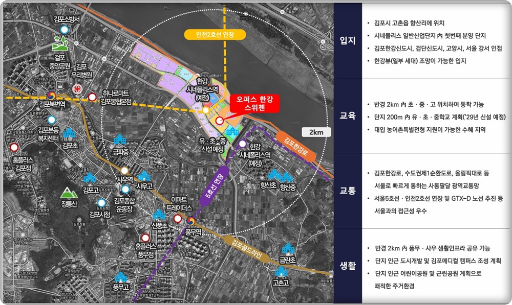 Read more about the article 오퍼스 한강 스위첸 아파트 교통정보 알아보기